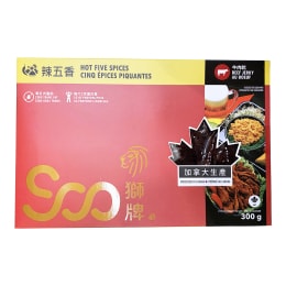 Soo Hot Five Spices Beef Jerky (300g)
