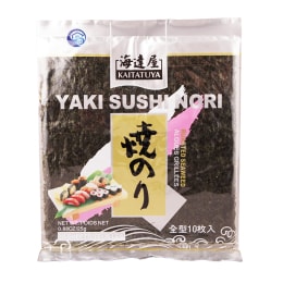T&T Organic Roasted Seaweed Sheets / Sushi Nori (10pcs / 27g