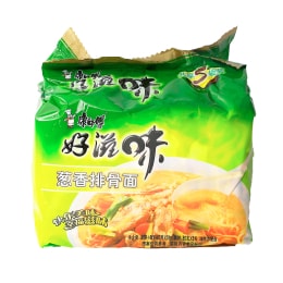 Master Kong Haoziwei Onion Rib Instant Noodles (91gx5) ｜ 大