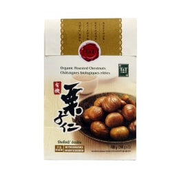 T&T Organic Roasted Chestnut Shelled Value Pack (200gx2)