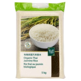Tz Rice T&T Organic Thai Jasmine Rice (5kg)