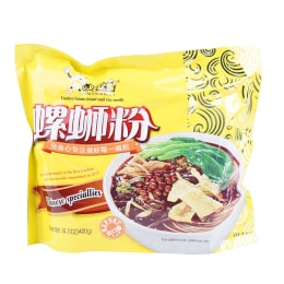 好欢螺 好歓螺 螺蛳粉 螺狮粉 螺丝粉 12袋 好欢螺螺蛳粉螺狮粉400g柳州正宗包邮整箱10袋包袋装螺丝粉好欢乐