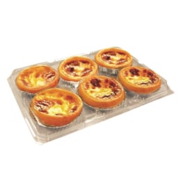 T&T Bakery Portuguese Egg Tart 6pcs (Cold)