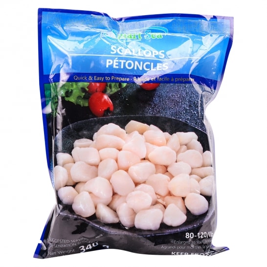 Frozen Bay Scallops 80/120 T&T Supermarket