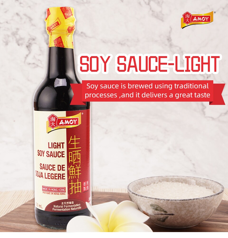 Amoy Soy SauceLight 500ml T&T Supermarket