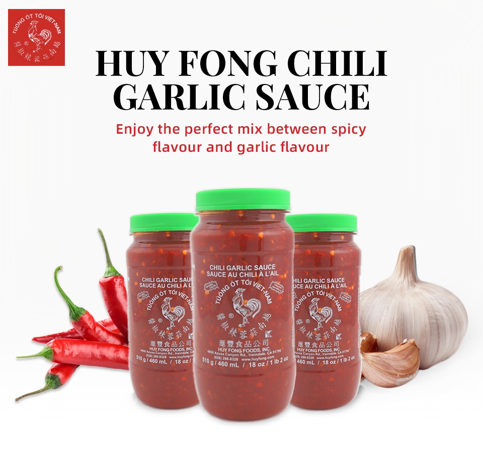 Huy Fong Chili Garlic Sauce 18oz T&T Supermarket