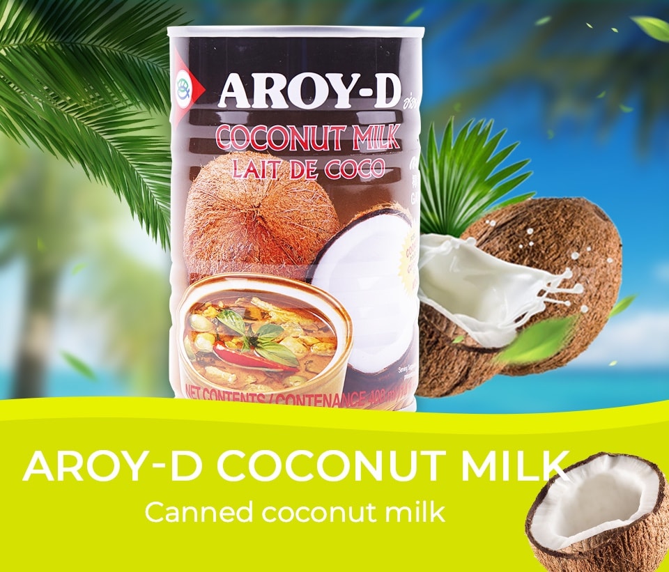 AroyD Coconut MilkFor Cooking 400ml T&T Supermarket
