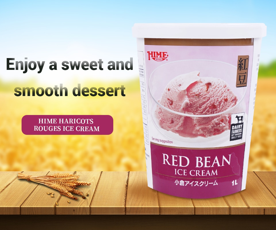 Hime Red Bean Ice Cream 1L T&T Supermarket