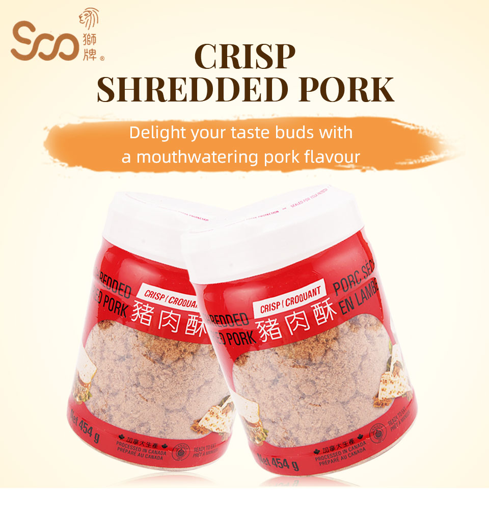 Soo Crisp Shredded Dried Pork Floss Bag T&T Supermarket
