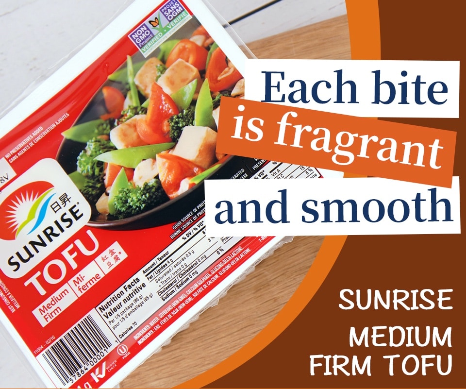 Sunrise Medium Firm Tofu 454G | T&T Supermarket