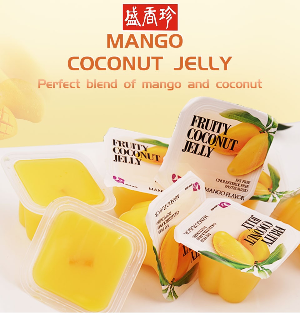 SHJ MANGO FLAVOUR COCONUT JELLY T&T Supermarket
