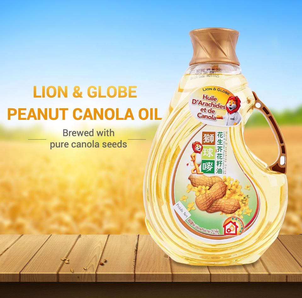 LION&GLOBE PEANUT CANOLA OIL2L T&T Supermarket