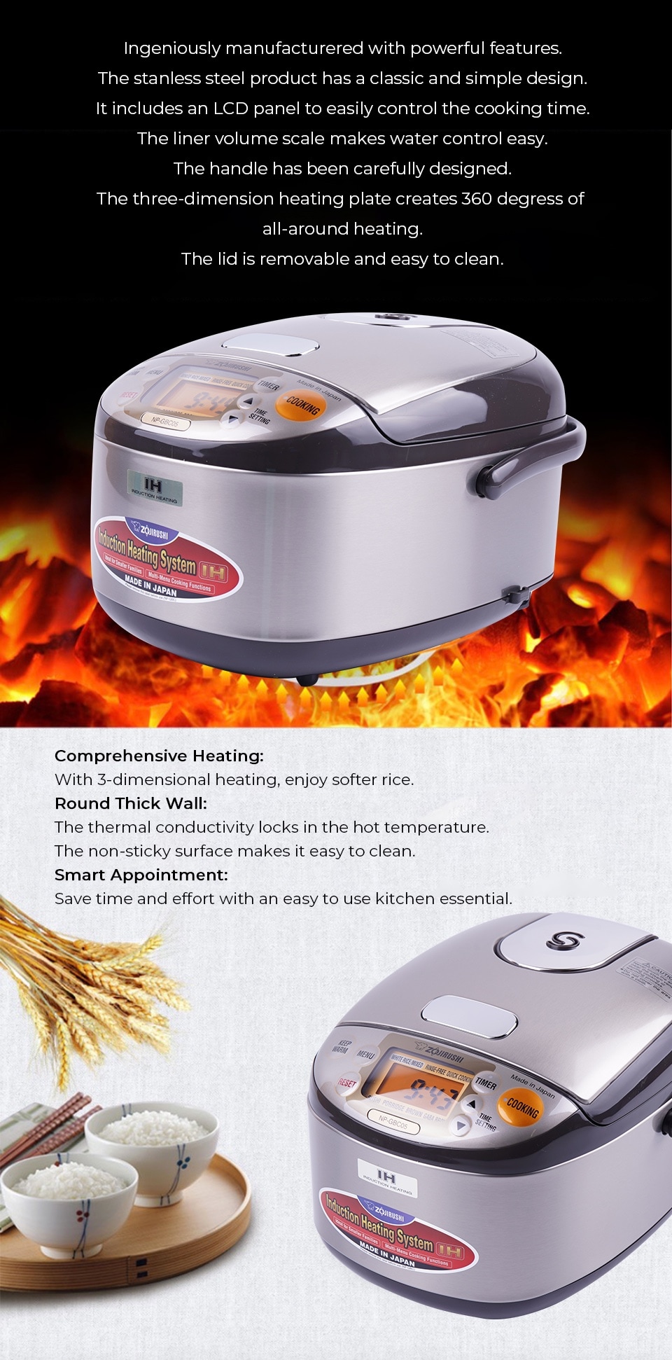 Zojirushi Rice Cooker 3 Cups T&T Supermarket