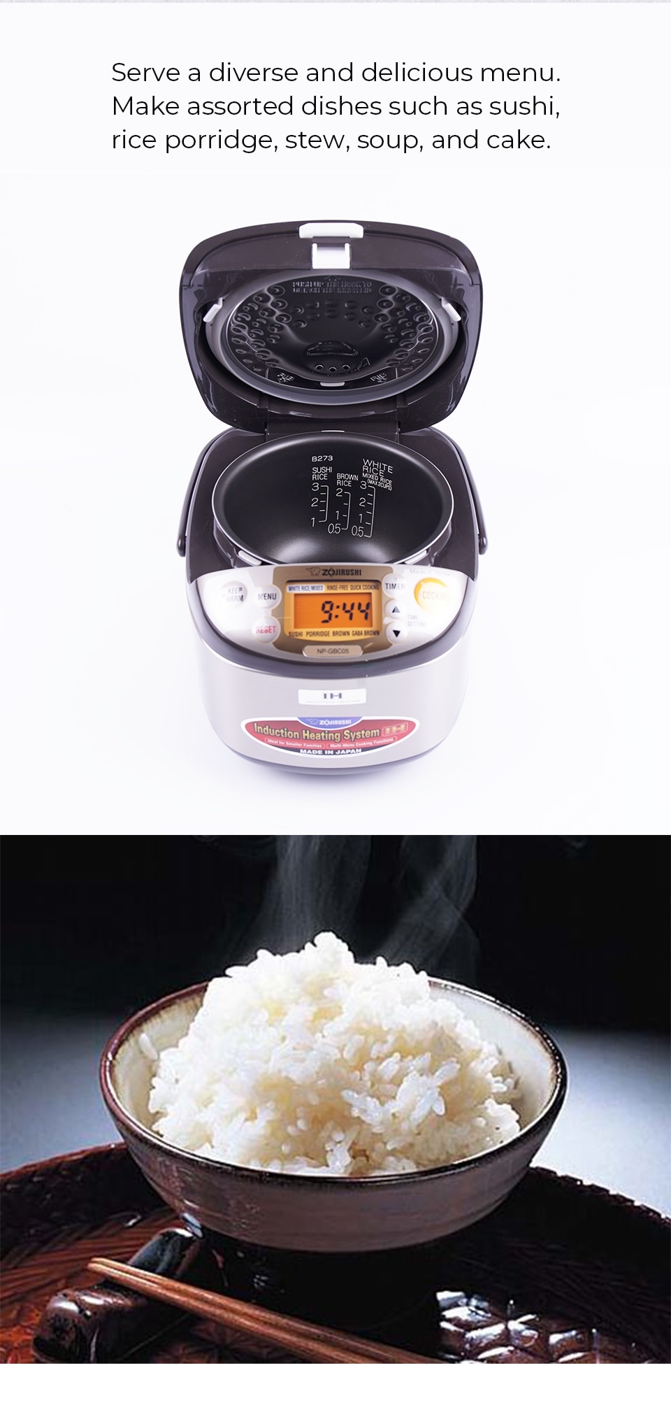 Zojirushi Rice Cooker 3 Cups T&T Supermarket