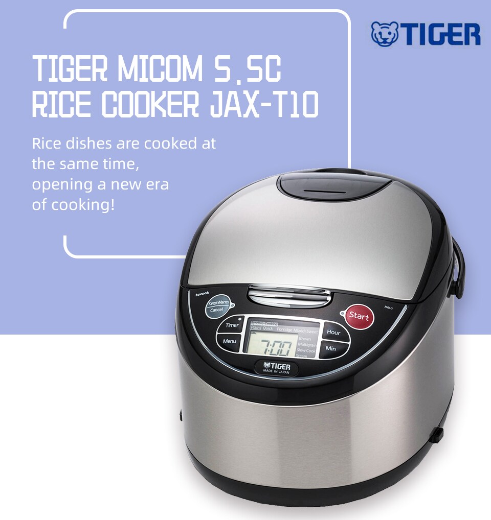 Tiger Micom Rice Cookers Jax-T10 5.5 cups | T&T Supermarket
