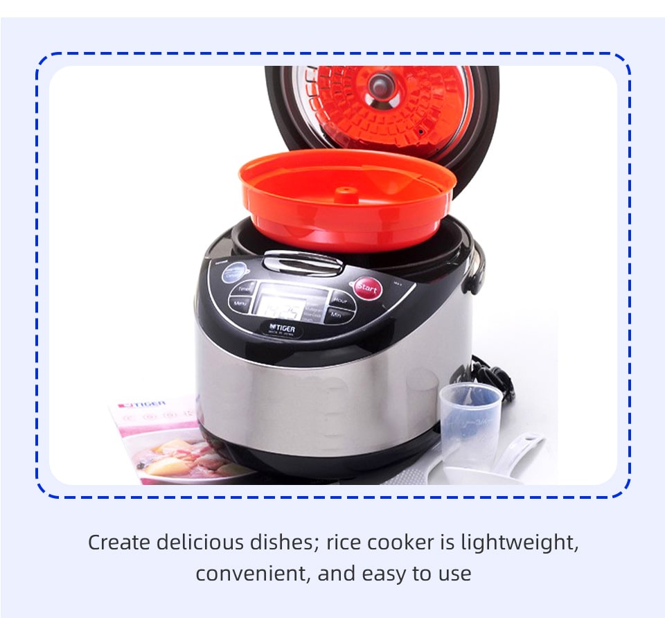 Tiger Multi Functional 5 5 Cup Rice Cooker at Marie Perez blog