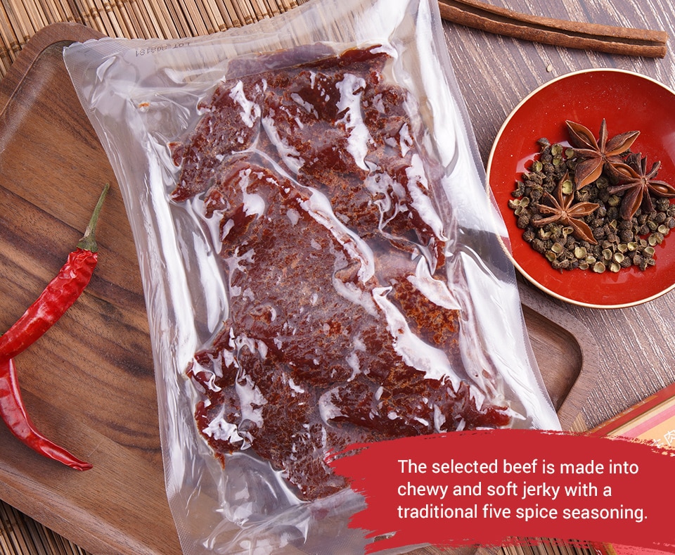Soo Five Spices Beef Jerky 170g T&T Supermarket