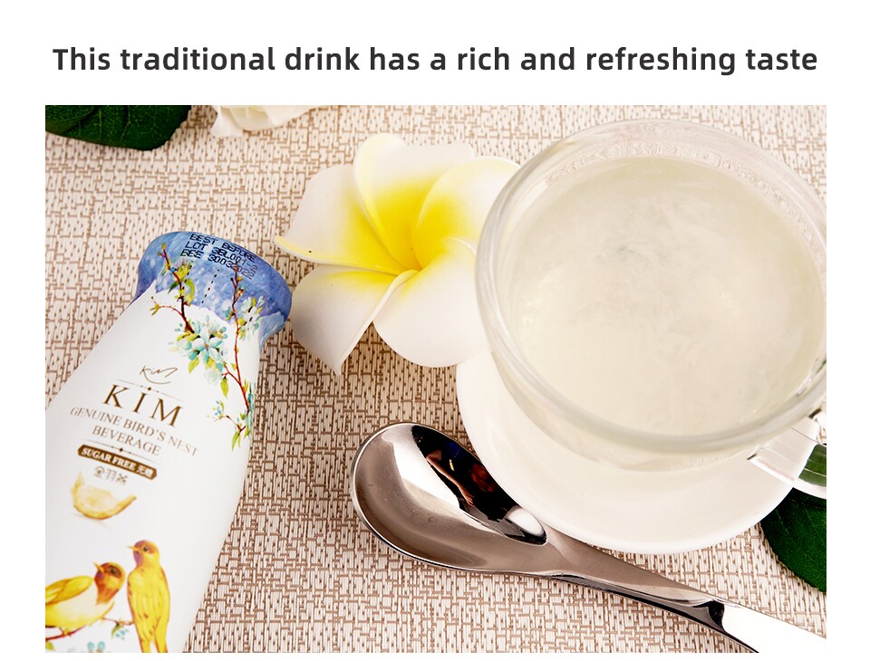 Kim Sugar Free Genuine Birds Nest Drink 185ml T&T Supermarket