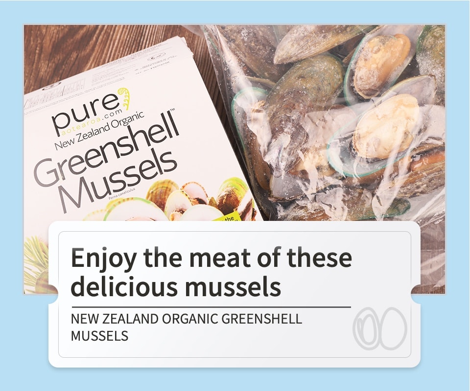 New Zealand Organic Greenshell Mussel 1KG T&T Supermarket