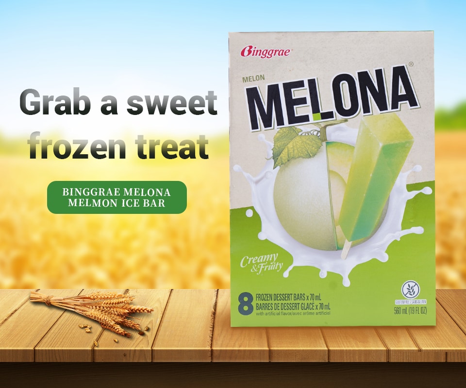 BINGGRAE MELONA MELMON ICE BAR T&T Supermarket