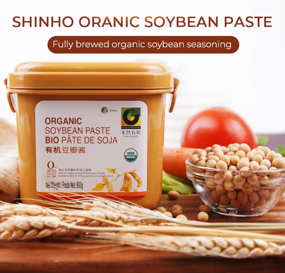 Shinho Organic Soybean Paste 800g T&T Supermarket
