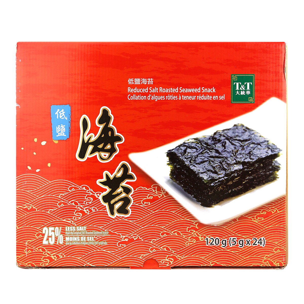 Roasted Seaweed Snack by T&T - Tier A kids snack