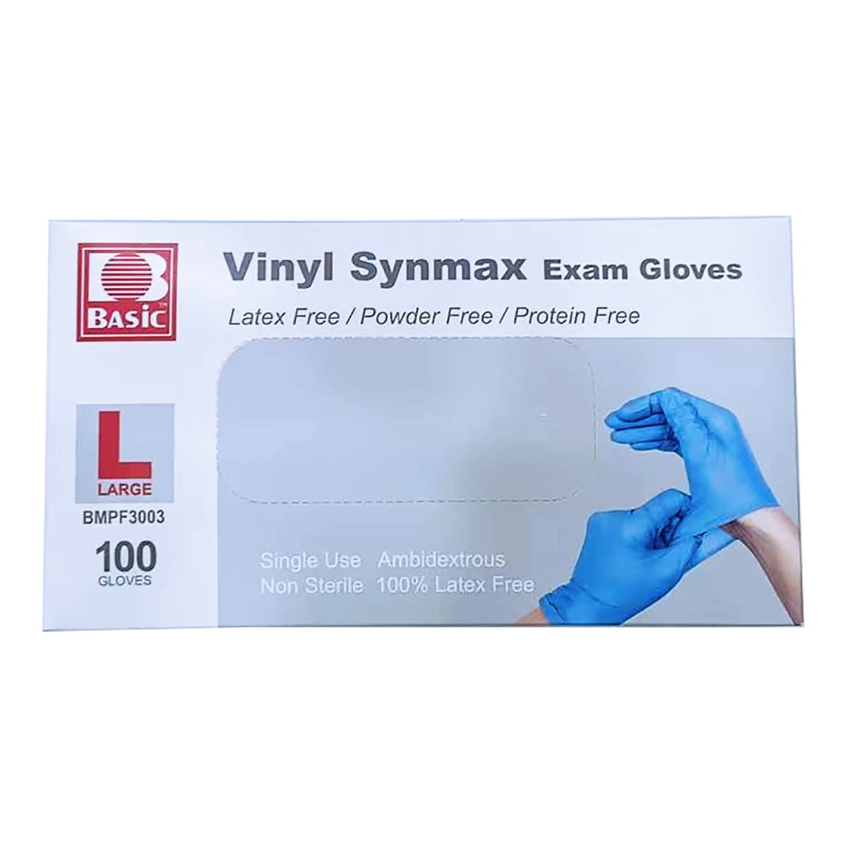Intco Synmax Exam Gloves Large (100pcs) | T&T Supermarché