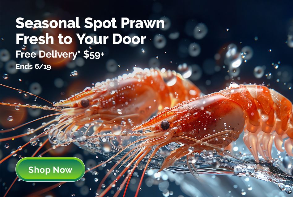 * Spot prawns are packed live and shipped via cold chain. Live condition upon delivery may vary depending on time and distance. Thank you for your understanding.