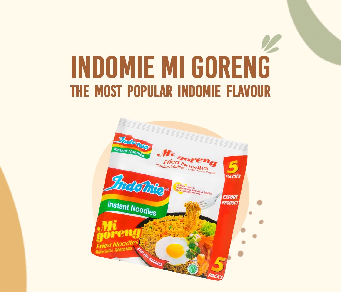 Indomie Instant Fried Noodle 5pcs x 6packs ｜ 大統華超級市場