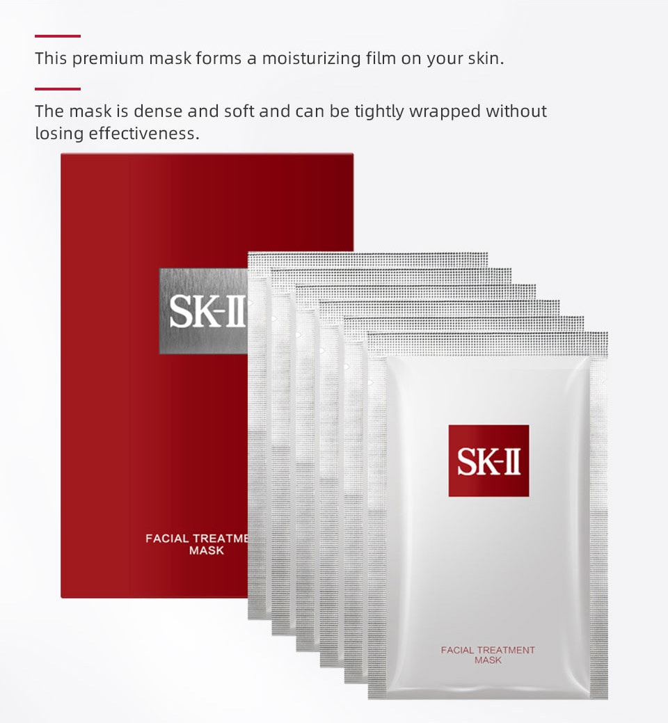 Skii Facial Treatment Mask 6pcs T&T Supermarket